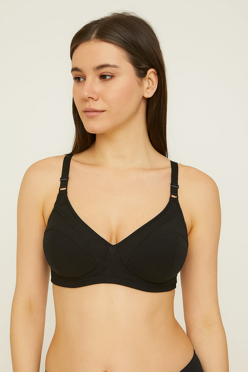 50% OFF | Buy 3 Imported Stretchable Cotton Bra and Get 3 Panty Free