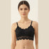 Pack of 3 Cotton Lace Crop Bras – Wire-Free Comfort Style
