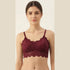 Pack of 3 Cotton Lace Crop Bras – Wire-Free Comfort Style