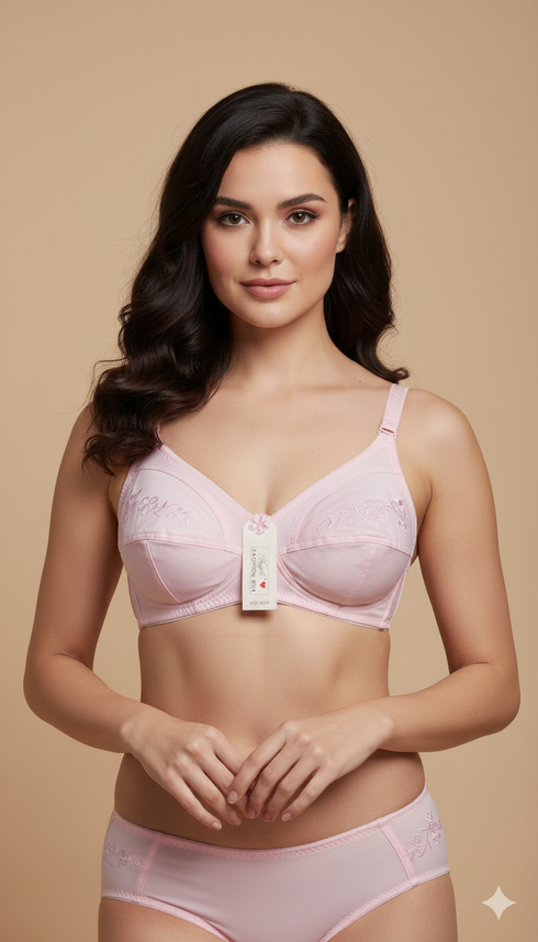 Pack of 3 Printed Stretchable Cotton Jersy Bra (Imported From USA)