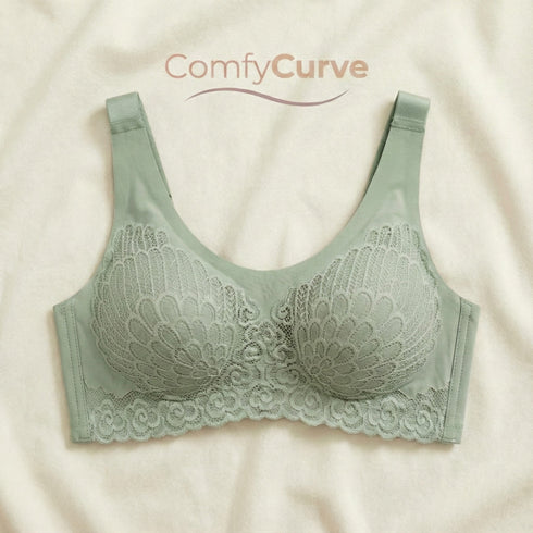 Seamless Comfort Push-Up Crop Bra – Stretch Fit Activewear