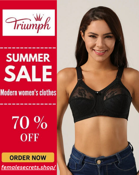 70% OFF | PACK OF 2 IMPORTED TRIUMPH DOREEN MINIMIZER BRA BEST FOR SUMMER