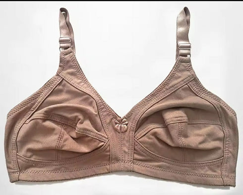 “Pack of 3 Soft Premium Stretchable Cotton Bra Ultra-Comfort
