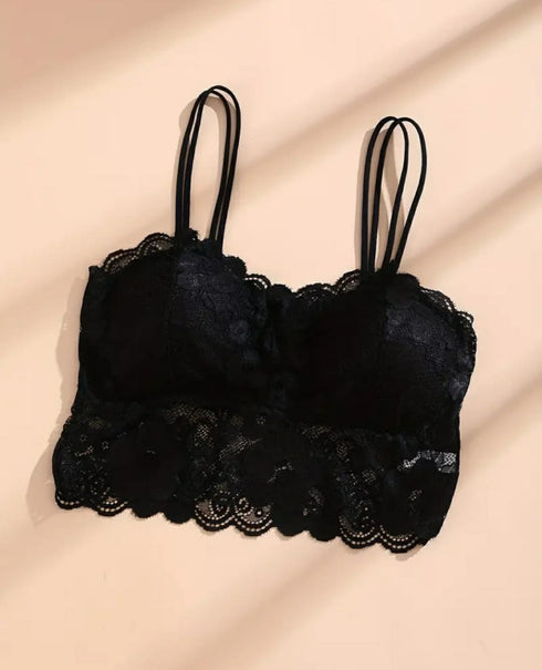 PACK OF 3 | Net Fancy Light Padded Bra | DIFFERENT COLOURS