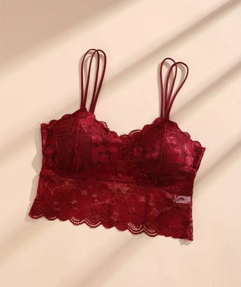 PACK OF 3 | Net Fancy Light Padded Bra | DIFFERENT COLOURS