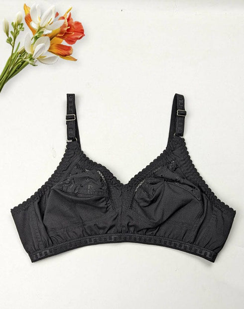 BEAUTIFULL PRINTED PURE COTTON BRA | PACK OF 2 DIFFERENT COLOURS