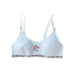 75% OFF | PACK OF 3 | IMPORTED CUTE SPORTS BRA LIGHT FOAM