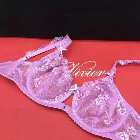 PACK OF 2 SEXY NET BRA AND PANTY SET