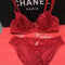 PACK OF 2 SEXY NET BRA AND PANTY SET