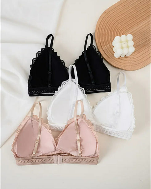 ✨ 3-Piece Lace Bralette Collection – Everyday Comfort, Special Occasion Style