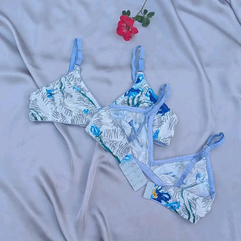 Pack of 4 | Soft Cotton Summer Bra – Comfort Meets Style!