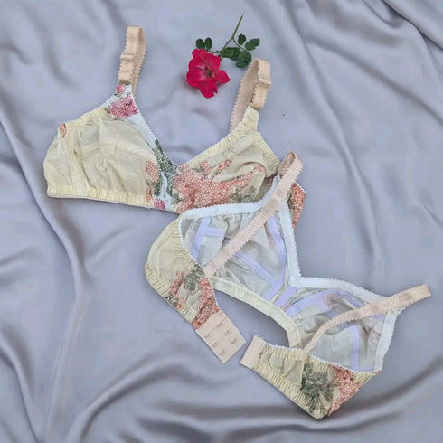 Pack of 4 | Soft Cotton Summer Bra – Comfort Meets Style!