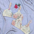 Pack of 2 | Buy 1 Soft Cotton Floral Bra Get 1 Panty Free