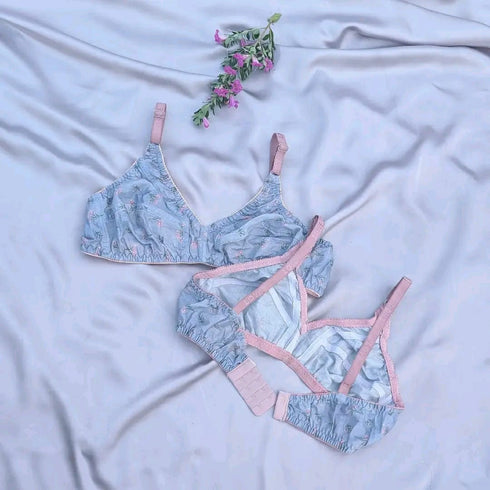 Pack of 4 | Soft Cotton Summer Bra – Comfort Meets Style!