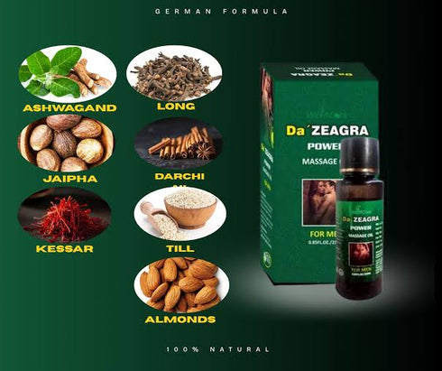 De Zeagra Herbal Oil for Men | Secret Packaging