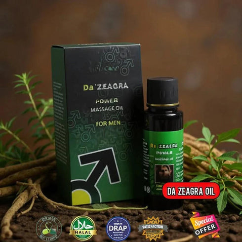 De Zeagra Herbal Oil for Men | Secret Packaging