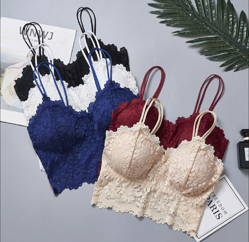 50% OFF SALE LIVE NOW | PACK OF 2 IMPORTED SOFT PADDED SPORTS NET BRA/ PUSHUP BRA