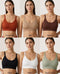 Pack of 3 Sports Cami Bras – Soft Stretch Support