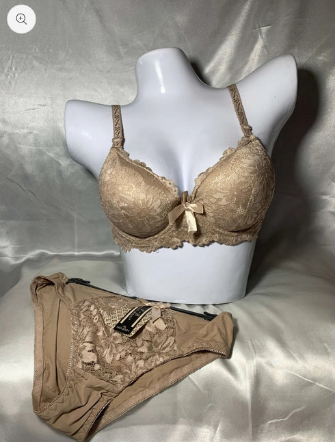 Set of 2 Padded Bra & Panty Sets – Premium Comfort Edition