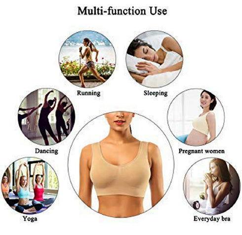 70% OFF | PACK OF 3 AIR BRA | SUMMER & WINTER