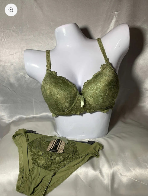 Set of 2 Padded Bra & Panty Sets – Premium Comfort Edition