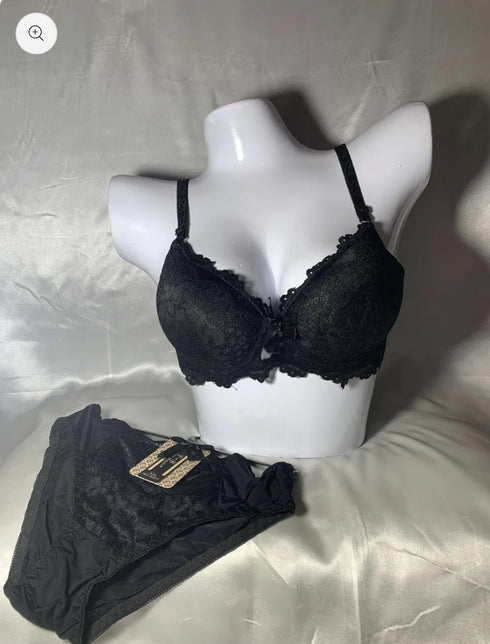 Set of 2 Padded Bra & Panty Sets – Premium Comfort Edition