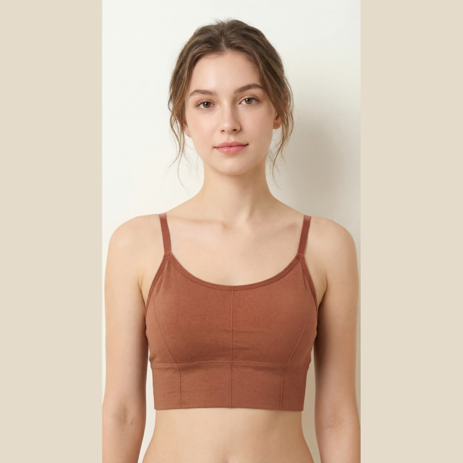 Pack of 3 Seamless Sports Bras – Adjustable & Wireless Fit