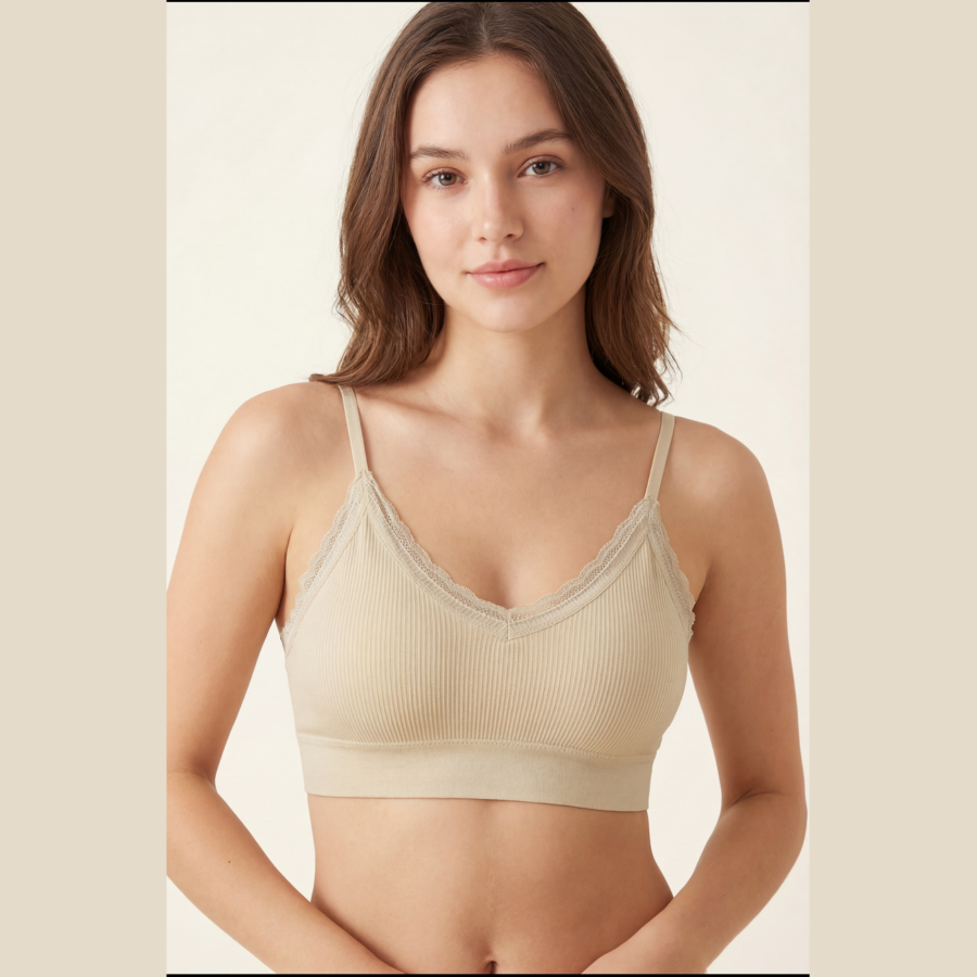 Pack of 3 Sports Cami Bras – Soft Stretch Support