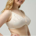 50% OFF | PACK OF 2 IMPORTED HALF NET STRETCHABLE NANCY COTTON BRA FOR SUMMER