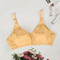 Pack of 2 Half-Net Stretch Cotton Bras – Lightweight Summer Wear