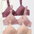 Pack of 3 Pieces Soft Padded Cotton Bra – Everyday Comfort & Support
