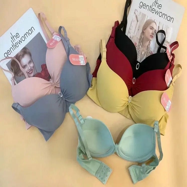 70% OFF | PACK OF 2 | USA-Quality Ribbed Bra with Luxurious Finish